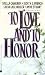 Books : Avon Books Presents: To Love and to Honor