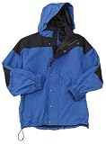 NEW Port Authority Signature - Waterproof Adventure Jacket Royal/Black-3XL