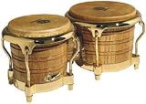 Latin Percussion LP793X Giovanni Galaxy Series Bongos, Gold