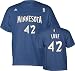 Kevin Love Adidas Blue Name And Number Minnesota Timberwolves T-Shirt