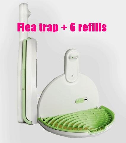 Indoor Ecological flea Trap + 3 pairs of adhesive sheets refill in GREAT price