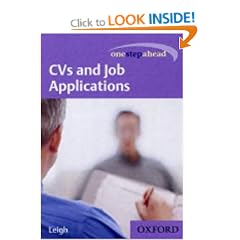 CVs and Job Applications (One Step Ahead)
