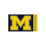Michigan Wolverines NCAA Premium 11 x 8 Two-Sided Car Flag