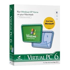 VIRTUAL PC 6 FOR MAC W/XP HOME