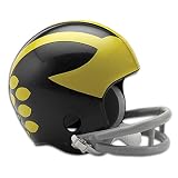 Michigan Riddell NCAA Mini Replica Throwback Helmet ( Michigan )