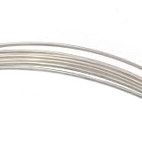 Sterling Silver Wire 24 Gauge Round Half Hard (5 Ft.)