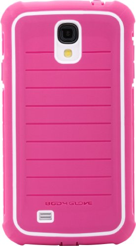 Body Glove 9368102 ShockSuit Case for Samsung Galaxy S4 - Raspberry/White