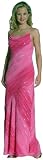 2-Tone Spaghetti Strapped Beaded Prom Dress