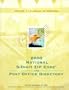 National Five Digit Zip Code and Post Office Directory, 2000