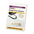 Telephone Cord Untangler, Rotating, Clear/Black SOF21002