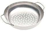 Mr. BAR-B-Q Platinum Prestige 10-Inch Stainless-Steel Wok Topper