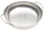 Mr. BAR-B-Q Platinum Prestige 10-Inch Stainless-Steel Wok Topper