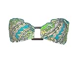 Hot Kiss Paisley Bandeau Bikini Top (Small)