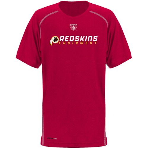 Reebok Washington Redskins Youth Sideline Heather Speedwick T-Shirt Small