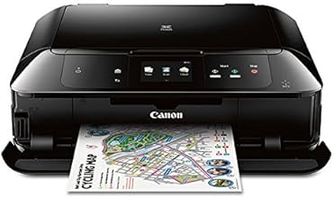 Canon MG7720 Wireless All-In-One Printer with Scanner and Copier: Mobile and Tablet Printing, with Airprint(TM)  and Google Cloud Print compatible, Black