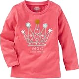 オシュコシュ OSHKOSH/ オシュコシュ オリジナル グラフィックティ コーラル トップス長袖Tシャツ 4歳【並行輸入】