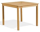 Oxford Garden Designs 34-Inch Square Patio Table