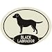 European Style Auto Decal - Black Labrador Retriever