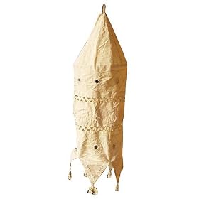 Lampshades Multicolored Applique Embroidered Fabric Indian-Style (clamp009)