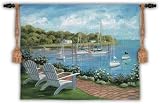 Wall Tapestry - Harborside Reflections