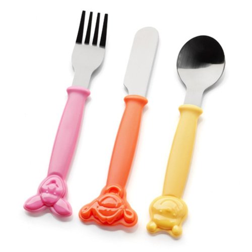 Childrens Toyshop  Third Party New : Winnie The Pooh Stainless Steel Cutlery