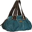 Danska Satchel - Blue and Brown
