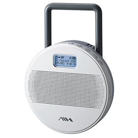 Aiwa AZ BS32 Water-Resistant MP3 Player with Speaker by Aiwa