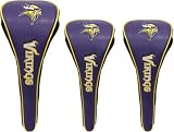 New! NFL Magnetic 3-Pack Headcovers - Minnesota Vikings