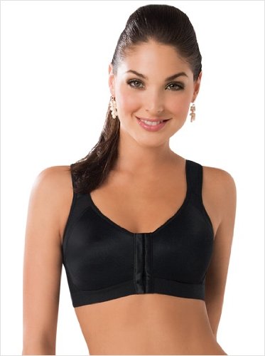 Posture Corrector Firm Control Wireless Black Bra 36 B