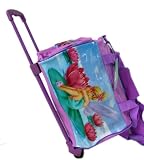 Disney Fairies Sports Bag - Tinker Bell Duffle Bag with Luggage Wheels