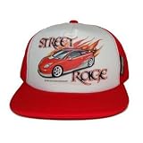 New Toyota Celica Street Rouge Trucker Hat - Red