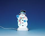 Lemax Christmas Village Battery Operated Snowman Yard Light Accessory #04242