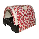 Designer Cat Litter Box with Flower Cover