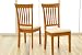 Kitchen & Housewares : Colby Light Maple Dining Chairs (Box of Two)