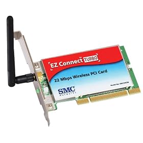 SMC Networks SMC2402W EZ Connect Turbo Wireless PCI Card