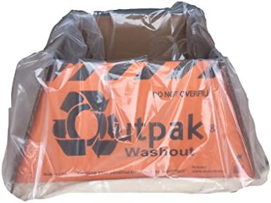 Washout - 33" L X 2" W 350# Kraft with 6Mill Bag Liner