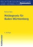 Meldegesetz f�r Baden-W�rttemberg