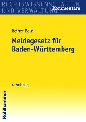 Meldegesetz f�r Baden-W�rttemberg