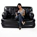 Smart Air Beds 5 x 1 EZ Queen Size Inflatable Sofa Bed (Black) - (Bed, Sofa, Booster Bed, Recliner, Lounger)