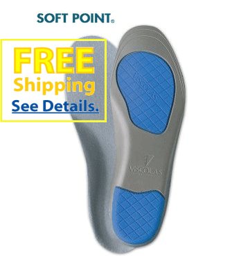 Soft Point Viscolas Sports Insole - Size Medium