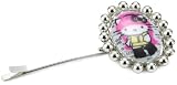 TARINA TARANTINO Hello Kitty Pink Head Yellow Taxi Mod Bobbypin