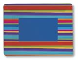Plastic Tray 14 x 10 Birthday Stripes - 12 Count