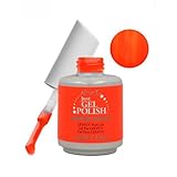IBD Just Gel INFINITELY CURIOUS Soak Off Orange Nail Polish UV Manicure .5oz LED