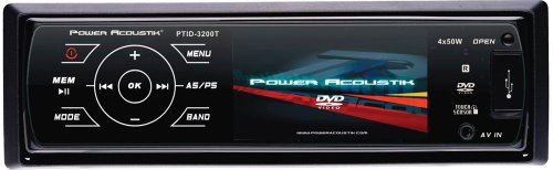 Power Acoustik PTID-3200T In-Dash DVD/CD/MP3 Receiver