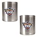 Phoenix Suns NBA 2pc Stainless Steel Can Holder Set - Primary Logo by Great American Products
