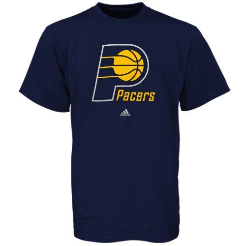 NBA Men's Indiana Pacers Short Sleeve T- Shirt (Dark Navy, Medium)