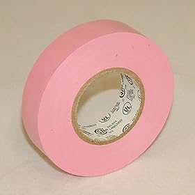 JVCC E-Tape Colored Electrical Tape: 3/4 in. x 22 yds. (Pink)