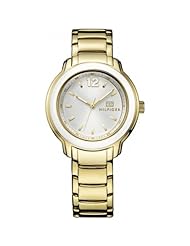 Tommy Hilfiger Womens 1781421 Analog Display Quartz Gold Watch