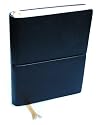 Ciak Large Black Journal, with lined ivory cream interior stock