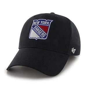 NHL New York Rangers Basic Structured Cap, Youth, Navy